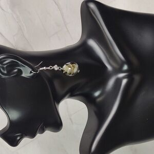 Safari Murano Art Glass Earrings